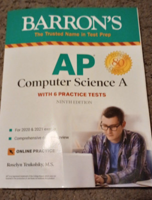 Barron's Test Prep Ser.: AP Computer Science A : With 6 Practice Tests by...