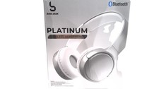 Bass Jaxx Platinum Wireless Bluetooth Headphones On-Ear White Micro USB Stereo