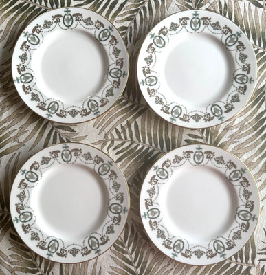 Minton ADAM Salad or Dessert Plates Set of 4 Made in England Vintage