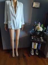 Woman's Vintage Size Medium Rumours Long Sleeve Botton Blazer With Pockets