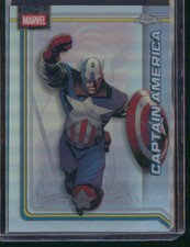 2026 Topps Chrome Marvel Comics #19 Captain America Refractor