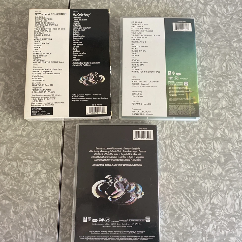 New Order Item 2-DVD Boxset w/ Collection & Story in Slipcase *REGION 2 3 4 & 5* - Image 4 of 4