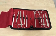 10 PCs Advanced Biology Lab Anatomy Medical Student Dissecting Kit Set