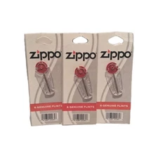 New Zippo Replacement 3 Flint Value Pack (18 Flints) 1FLT-Z