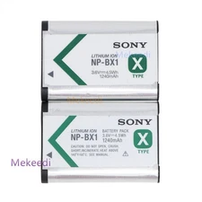 2Pcs New Genuine Sony NP-BX1 Battery For HDR-PJ240 PJ270 PJ405 PJ410 PJ440 AS10