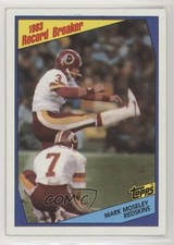 1984 Topps Record Breaker Mark Moseley #4 b4o