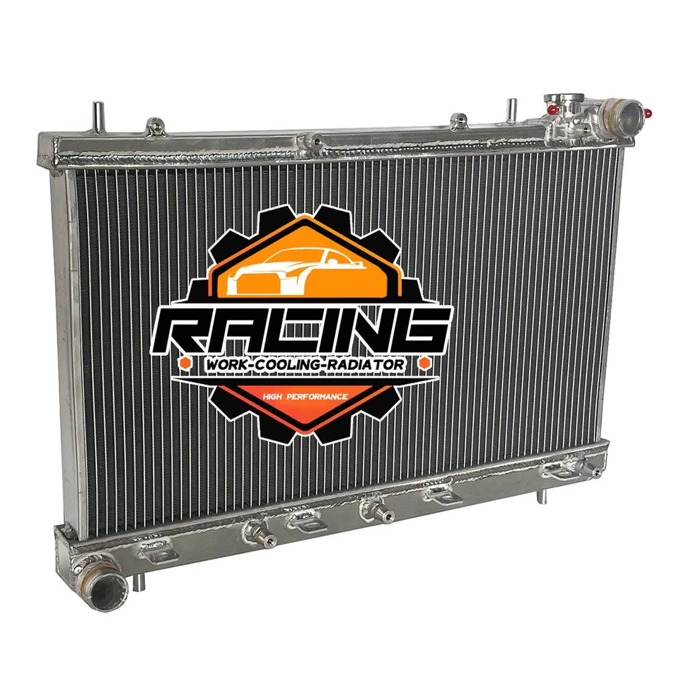 Radiador de aluminio PARA 2004-2008 Subaru Forester XT SG5 2.5L EJ255 Turbo manual Foto 3 de 4