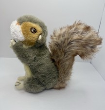 Squirrel Multicolor 7.5 Stuffed Animal Plush Toy Lifelike Realistic