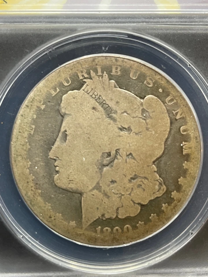 1890 CC Morgan $1 ANACS Fair 2 Lowball Rare Carson City Low Population Scare F2 - Image 2 of 4