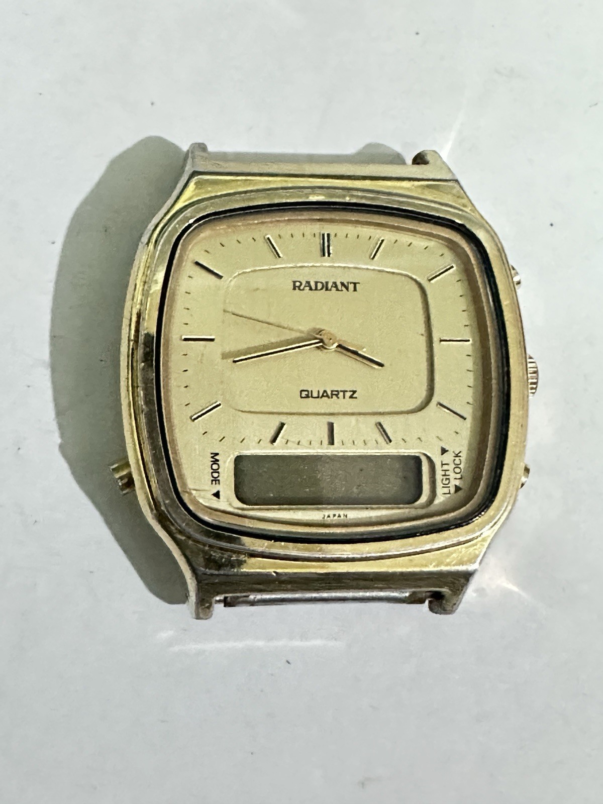 Reloj Radiant Cal : Y652A Quartz Lcd Japón Vintage