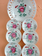 WARNECKE  Ostfriesische Rose - Dekor Ostfriesland - Schale und 6 Tellerchen !