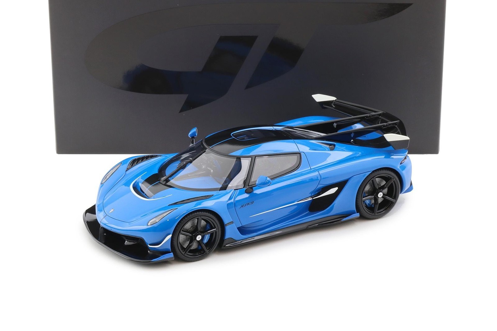 1:18 GT Spirit GT1002 Koenigsegg Jesko Blahaj 2025 blue/black