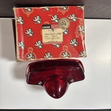 Nos Genuine Lucas 53973 Stop Tail Number Plate Light L679 Triumph Bsa Norton Nos Genuine Lucas 53973 Stop Tail Number Plate Light L679 Triumph Bsa Norton