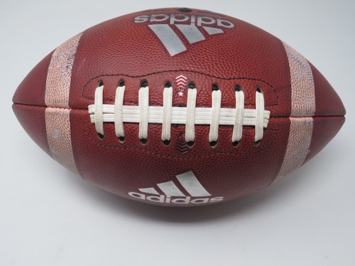 Game Used Rutgers Scarlet Knights ADIDAS Dime NCAA College Football Leather Ball - Picture 4 of 6