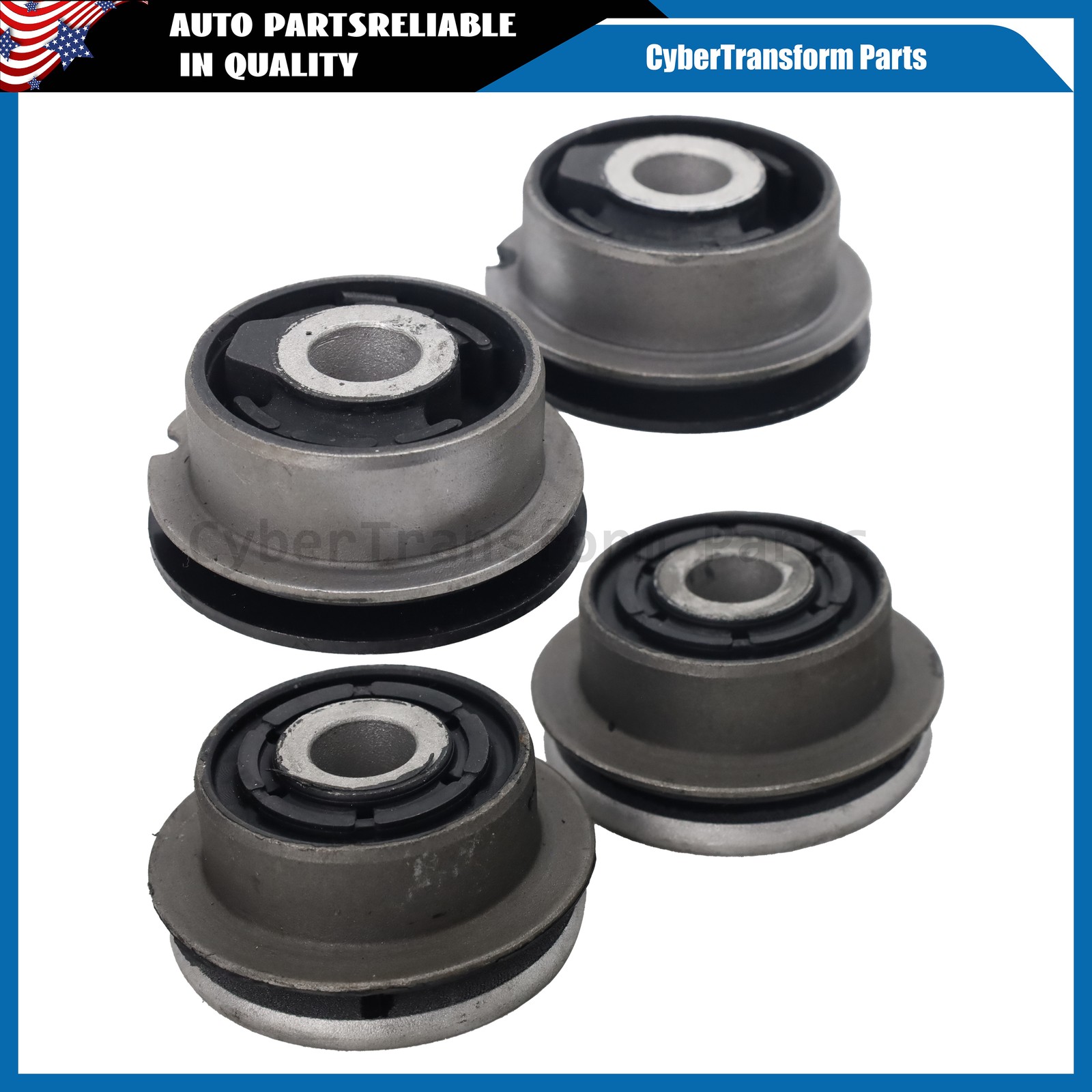 Maserati Quattroporte 2009-2013 Front Upper Control arm bushings Set P/N 980139889