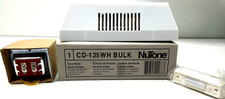 Nutone Chime Kit CD-125 WH 2 Note Chime Transformer 2 Push Buttons White
