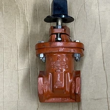 2” GATE VALVE FNPT X FNPT Kennedy Resilient 2020 Surplus Open Left