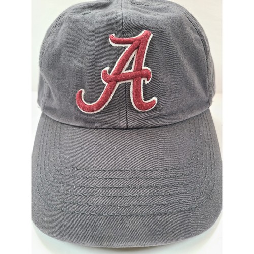 47 Brand Alabama Crimson Tide Baseball Cap Gray Embroidered A BAMA Adjustable - Afbeelding 1 van 6