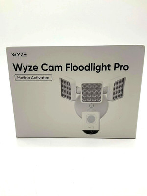 *NEW* WYZE Outdoor Floodlight Security Camera Pro 2.5K HD 3K Lumen LED 180°