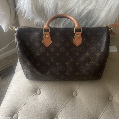 AUTHENTIC LOUIS VUITTON SPEEDY BANDOLIERE 35 MONOGRAM