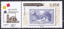 Principauté d'Andorre français  Timbre neuf**  N° 795  / 2017