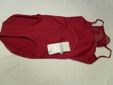 ad/med red danskin new york ballet leotard new
