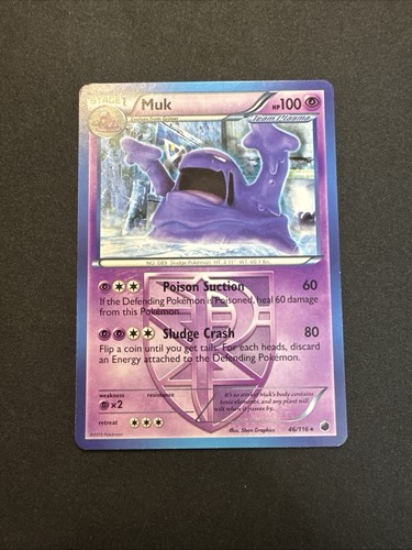 Muk - 46/116 Plasma Freeze - Pokémon TCG - 2013