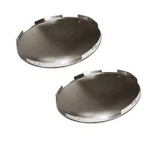 2PK 2.2" H. Steel Hub Cap Cover - 5-Notch Conmet Design p Replace MW1273BK