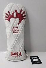 Dormie Workshop Handmade Leather Headcover - Lee's Discount Liquor - NWT Read