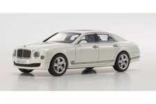 1/43 Bentley Mulsanne Speed Ghost White Diecast