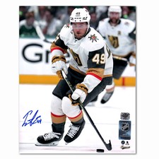 Ivan Barbashev Autographed Vegas Golden Knights Away 8x10