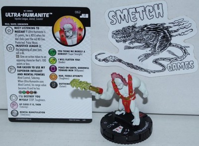 JLU 062 Ultra-Humanite Super Rare - DC Heroclix Justice League Unlimited 2020