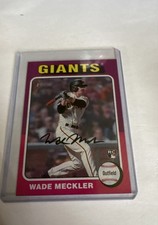 2024 Topps Heritage - Rookies Wade Meckler #179 (RC)