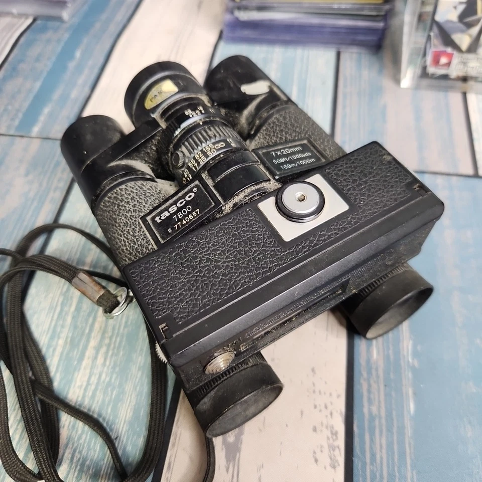 Vintage TASCO 7800 Binocular Film Camera Hybrid 7x20mm Japan Bird Watching Strap - Image 2 of 4