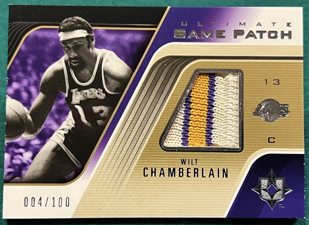 2004-05 Ultimate Collection - Ultimate Game Patch Wilt Chamberlain 