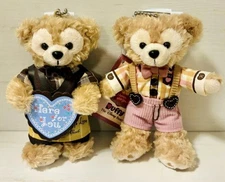 Disneyland Duffy Plush Doll Key Chain Set Valentine Tokyo Disneysea Japan F/S