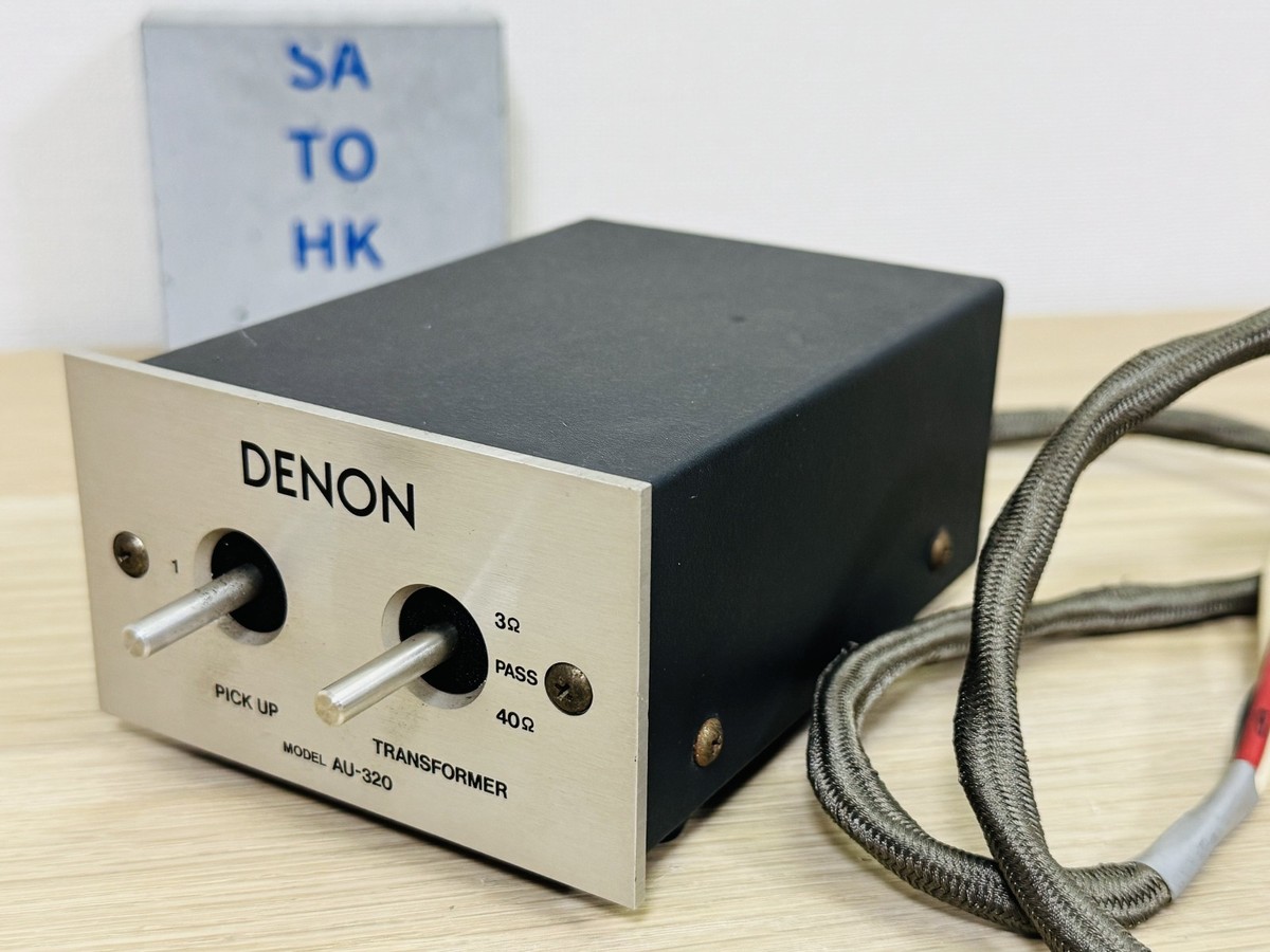 Denon AU-320 MC Step Up Transformer Japan Vintage Clean Working