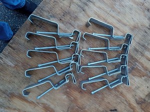 NEW,,,5" Gutter Hanger Speed Quick Screw  Made in USA 10 pack