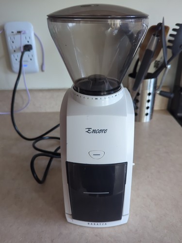 Baratza Encore White Coffee Grinder