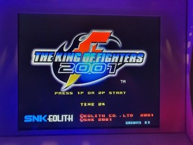 KING OF FIGHTERS 2001 SNK MVS NEO GEO GAME CARTRIDGE. ALL ORIGINAL. 