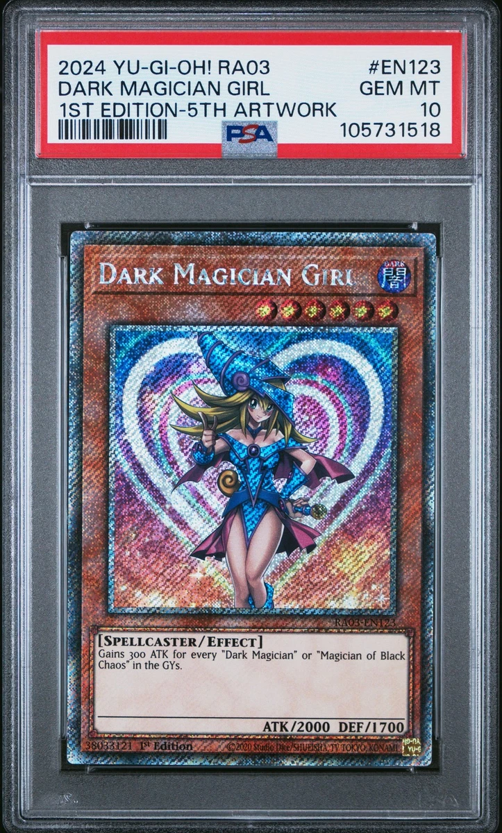 Dark Magician Girl Yu-Gi-Oh! TCG Professional Sports Authenticator