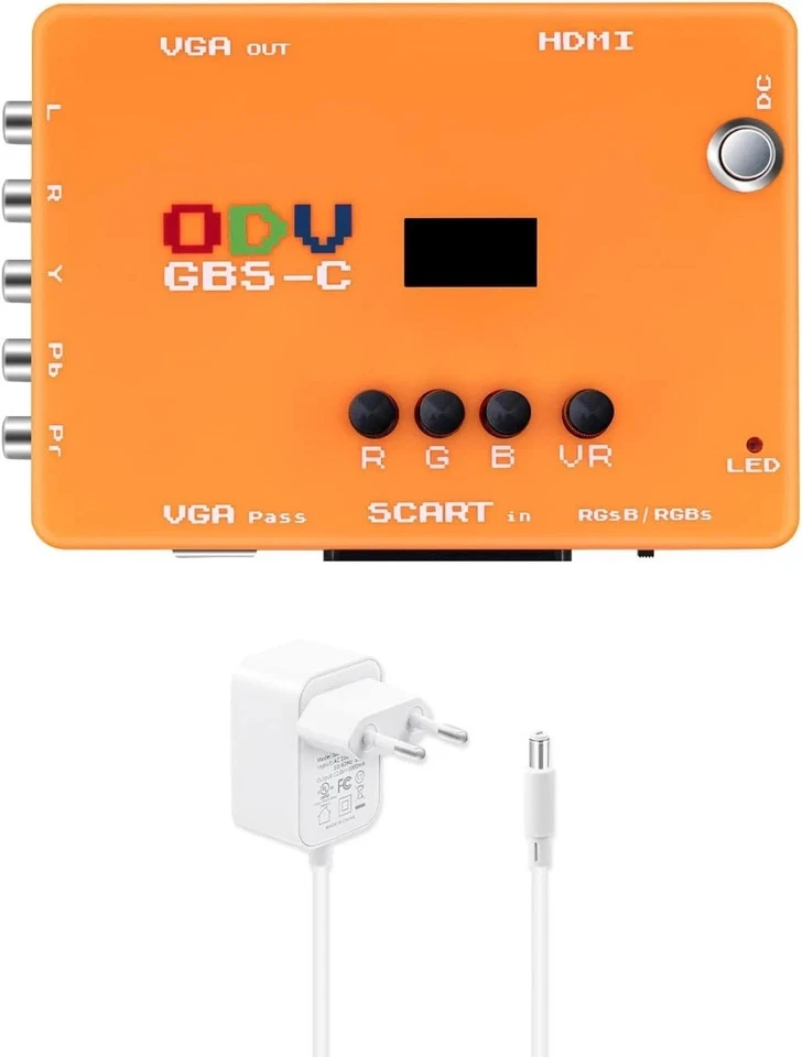 Mcbazel ODV-GBS-C YPbPr Component/VGA/RGBS Scart zu VGA/HDMI Konverter - Bild 4 von 4