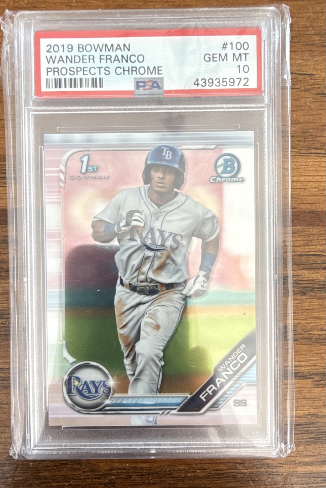 2019 Bowman - Chrome Prospects Wander Franco #BCP-100 (RC)