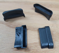 1955 56 57 CHEVY 2 DOOR STATION WAGON CENTER WINDOW RUBBER STOPS set * USA MADE