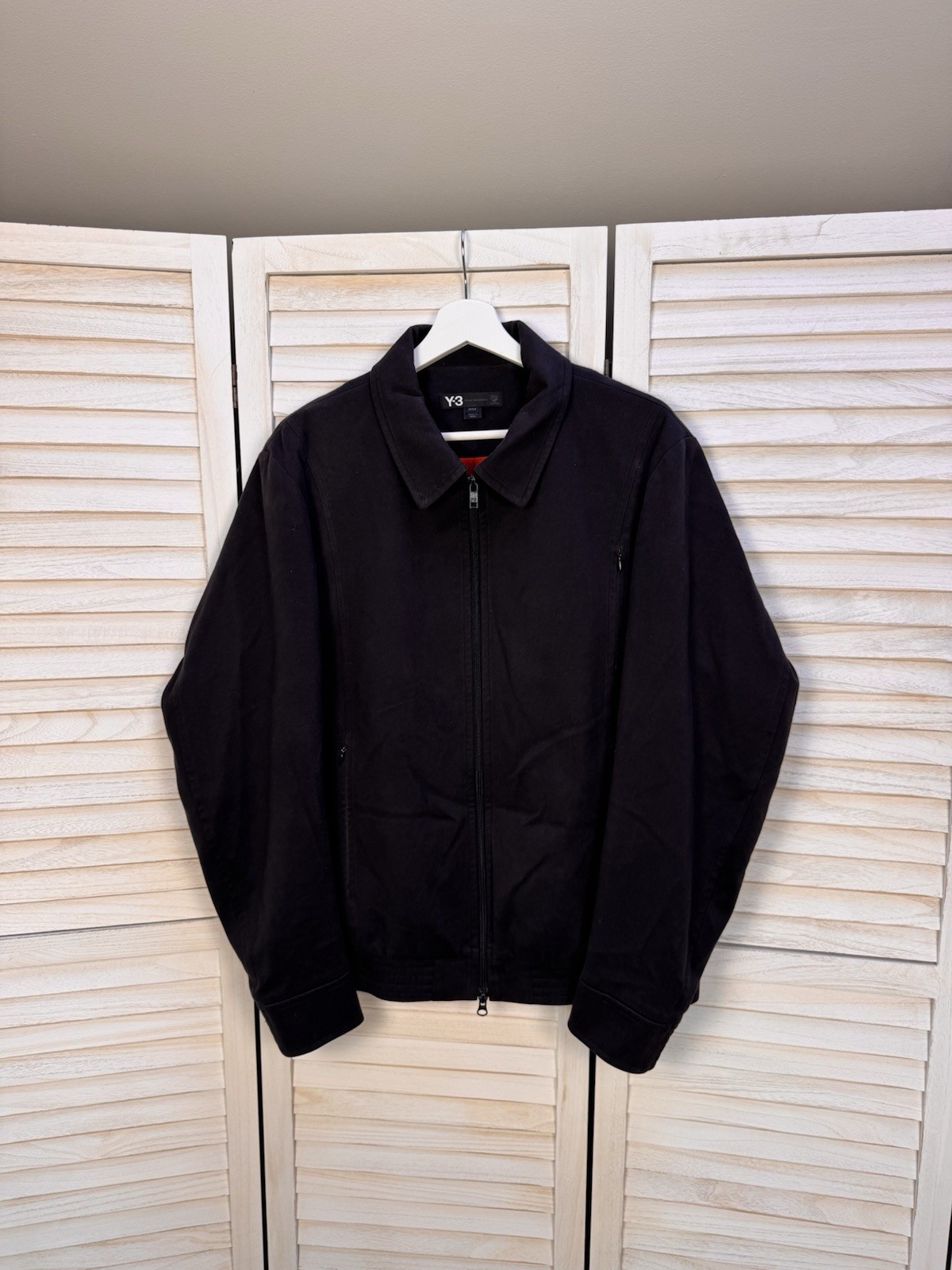 Y-3 Yohji Yamamoto Jacket – Black / Red (Adidas Sample) image 3