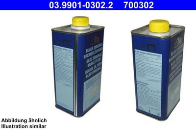 ATE 03.9901-0302.2 DOT 3 Bremsflüssigkeit Brems Flüssigkeit 1L Brake Fluid