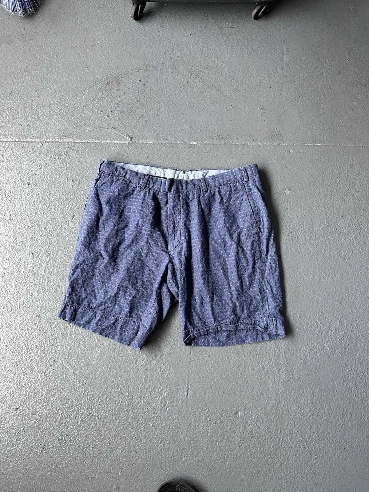 Polo Ralph Lauren Men's Shorts Size 38 100% Cotton Classic Fit Blue