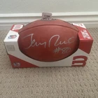 Jerry Rice #80 Signed Football