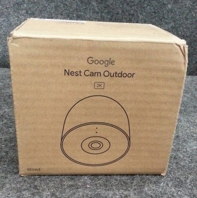 GOOGLE GRJ15 Wired Nest Cam Outdoor 2K 2nd Gen Snow