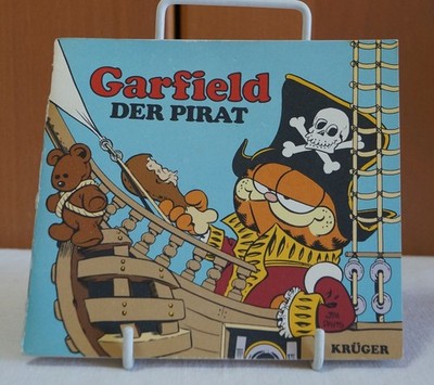 Garfield der Pirat - Garfield Mini-Geschichten von Jim Davis/Krüger Verlag 1985